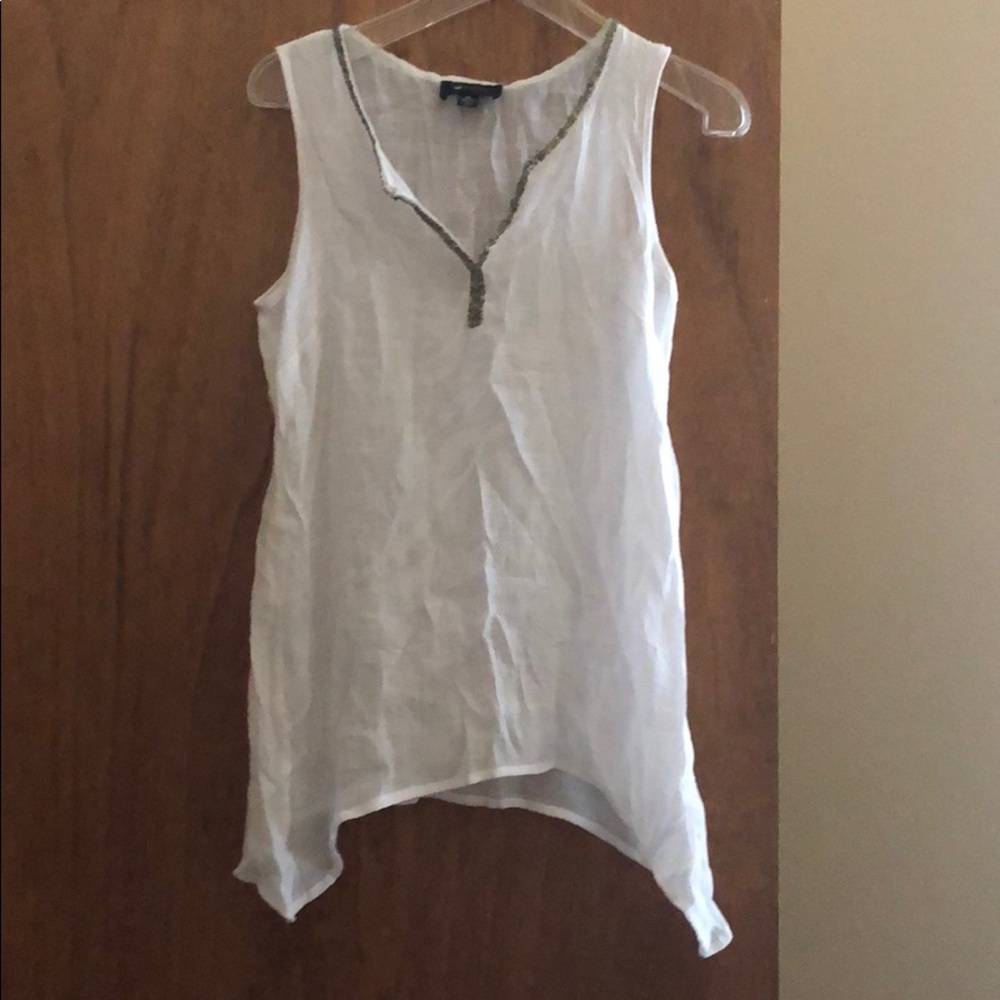 Beaded tank top